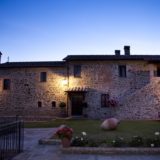 Exclusive weddings villa Italy San Crispolto, entrances to Villas 1-2 and wedding suite.