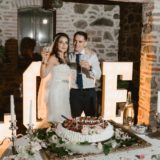 Wedding Cake presentation, Villa San Crispolto, Tuscany