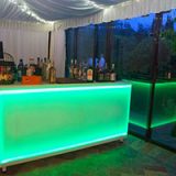 Lighted Counter Bar Green